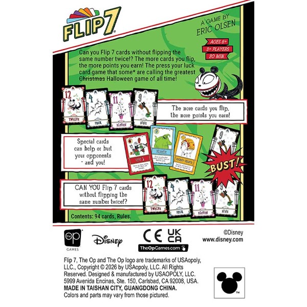 Flip 7 - Nightmare Before Christmas Edition - Packshot 4