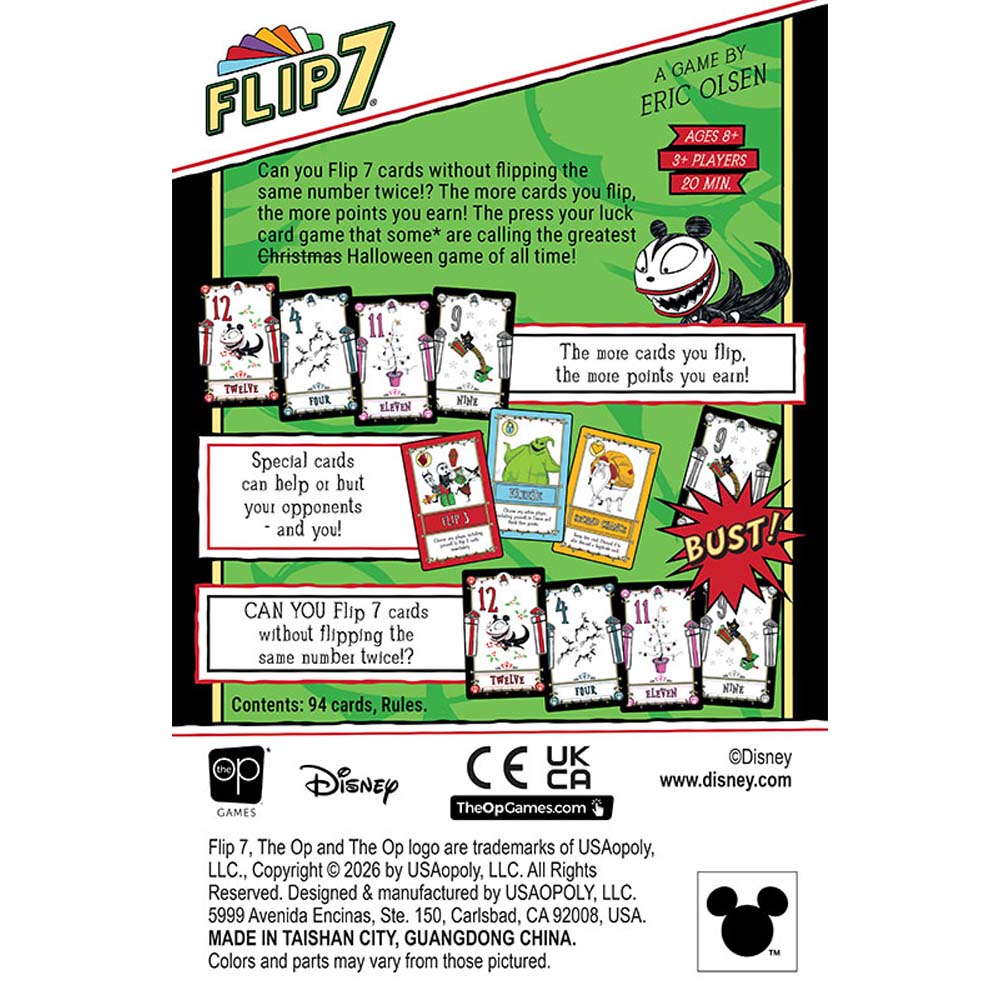 Flip 7 - Nightmare Before Christmas Edition - Packshot 4