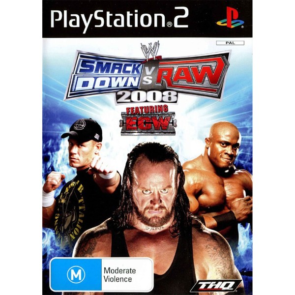 WWE Smackdown vs Raw 2008 - Packshot 1