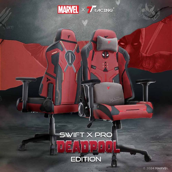 TTRacing Swift X Pro Gaming Chair - Deadpool Edition - Packshot 5