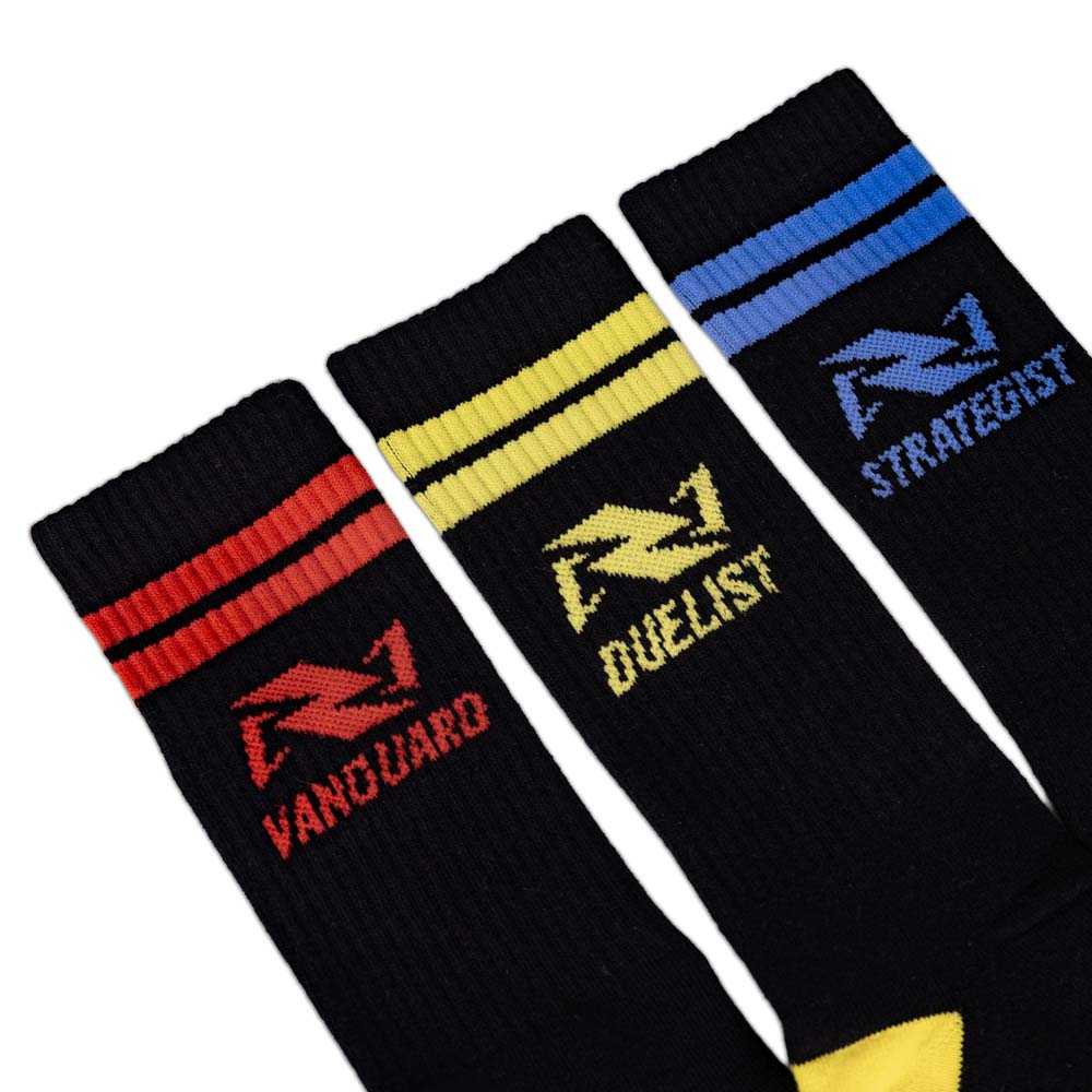 Marvel Rivals - Hero Role Adult 7-11 Sport Socks 3-Pack - Packshot 3