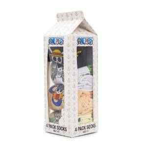 One Piece - Crew Skulls Sock 4-Pack