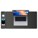 Laser Wireless Charging Desk Mat - Black - Packshot 2