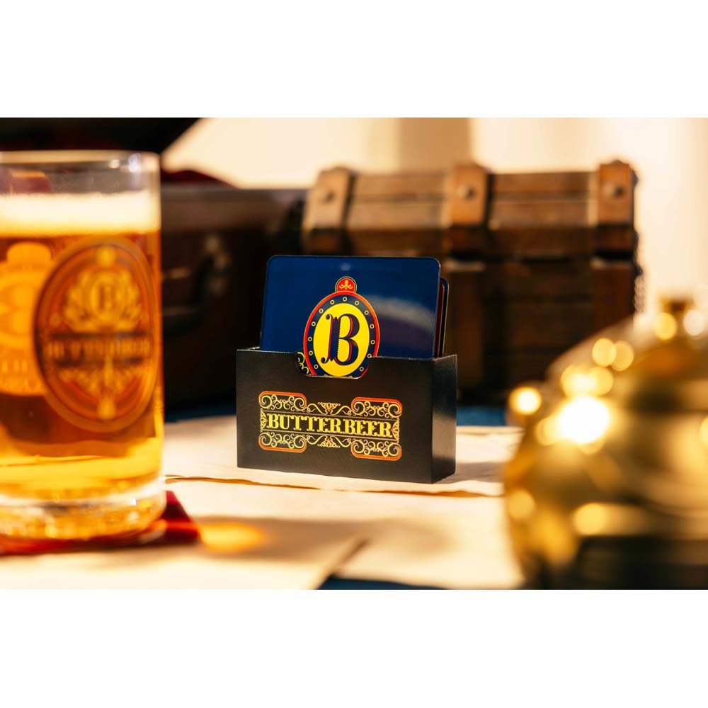 Harry Potter 25th Anniversary - Butterbeer Coasters 4-Pack - Packshot 4
