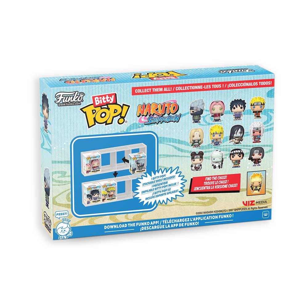 Naruto: Shippuden - Naruto Uzumaki Bitty Pop! 4-Pack - Packshot 2