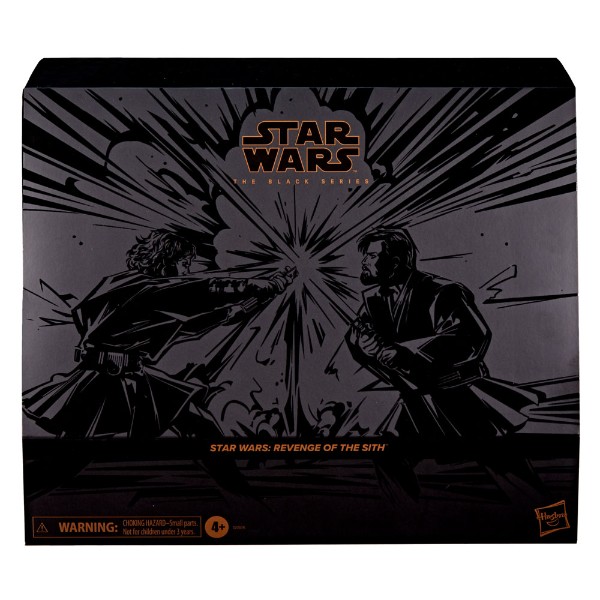 Star Wars - Revenge of the Sith - The Black Series Anakin Skywalker & Obi-Wan Kenobi Figure Set - Packshot 3