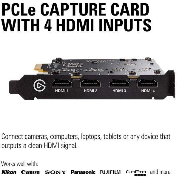 Elgato Cam Link PRO 4K Capture Card PC EB Games New Zealand