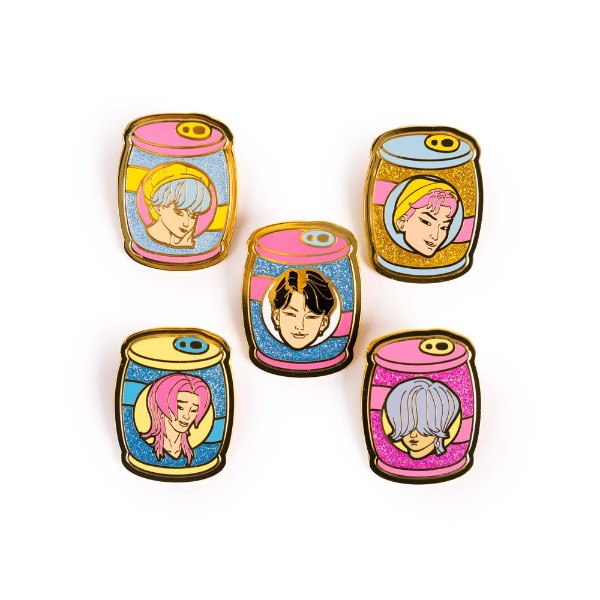 Netflix - KPop Demon Hunters - Saja Boys Soda Pin 5-Pack - Packshot 1