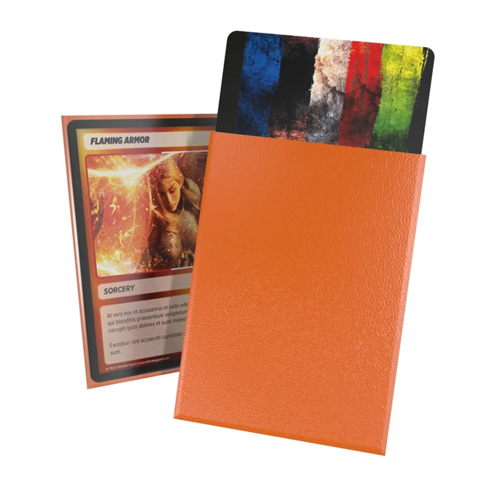 Ultimate Guard TCG - Cortex Matte Sleeves – Orange - Packshot 2