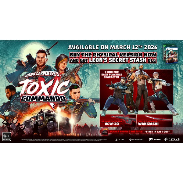 John Carpenter's Toxic Commando - Packshot 2