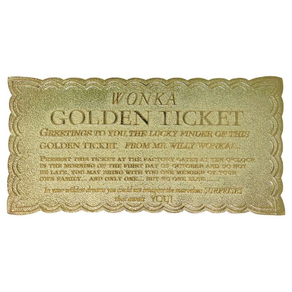 Willy Wonka and the Chocolate Factory - Golden Ticket Collector's Edition - Packshot 1