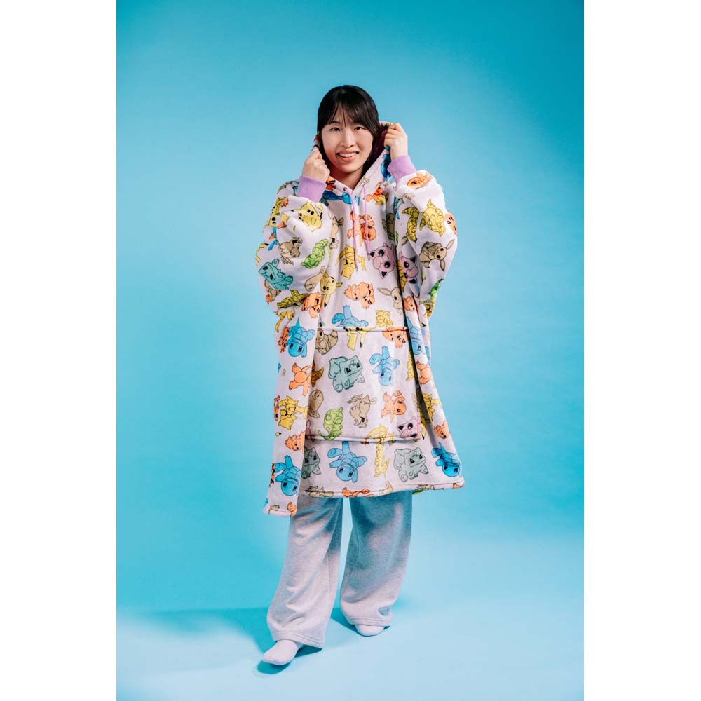 Pokemon - Kanto Region Oversized Blanket Hoodie - Packshot 5