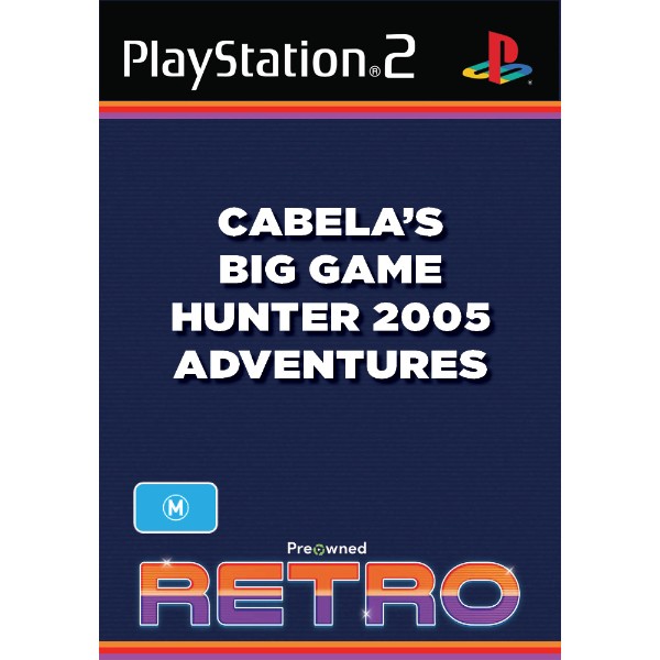 Cabela's Big Game Hunter 2005 Adventures - Packshot 1