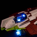 Light My Bricks - Star Wars - Obi-Wan's Jedi Starfighter (LEGO #10215) Light Kit - Packshot 5