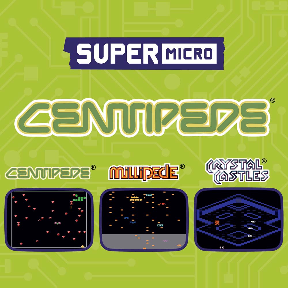 HyperMegaTech! Super Micro Keychain Gamer Console - Centipede Edition - Packshot 4