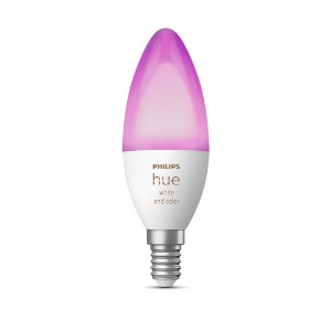Philips - Hue E14 B39 Candle-Shaped Smart Bulb V2