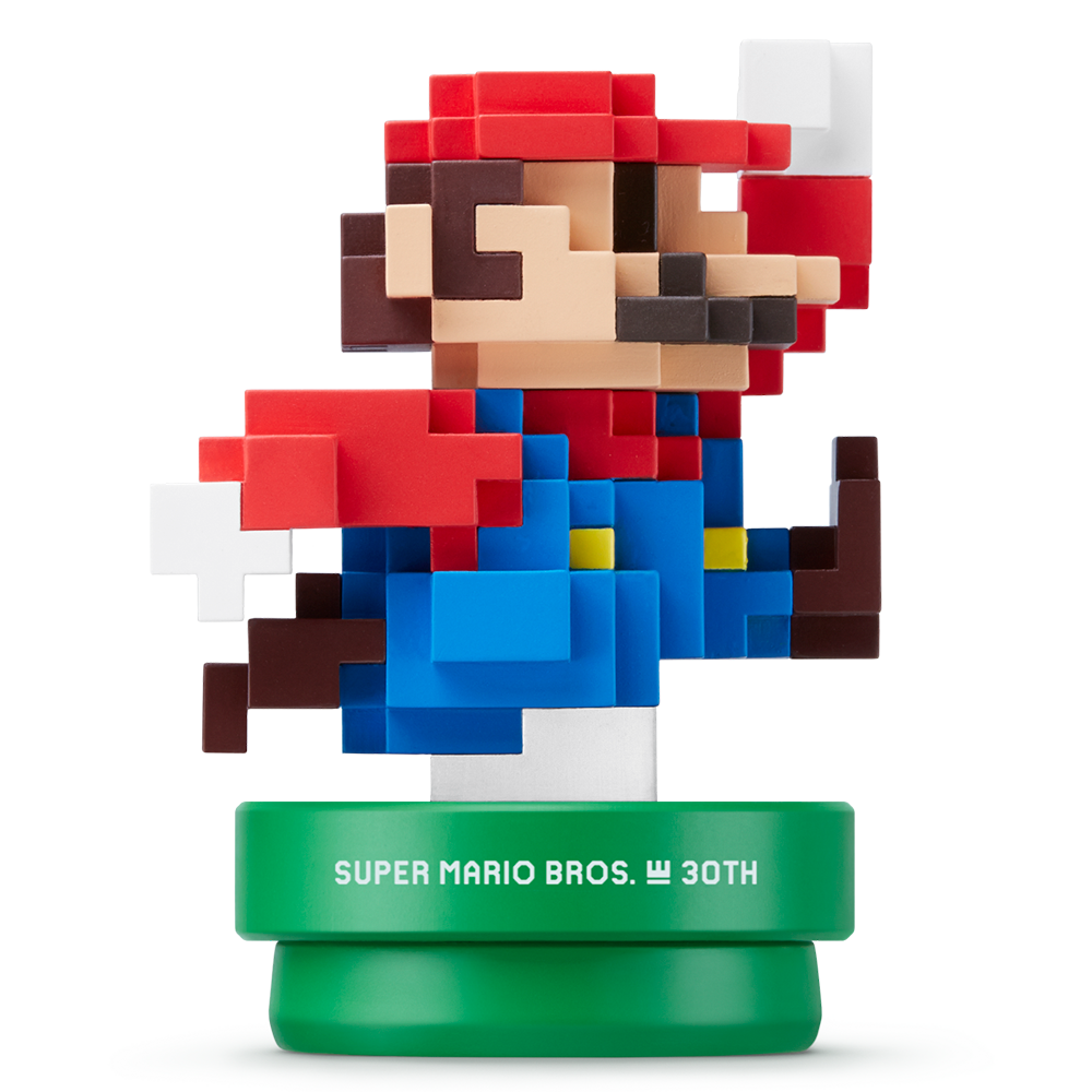 Nintendo amiibo (Super Mario Maker) - 8 Bit Mario Modern - Packshot 1