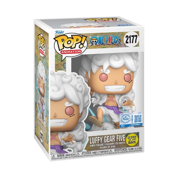 One Piece - Luffy Gear Five Glow Pop! Vinyl Figure - Packshot 3