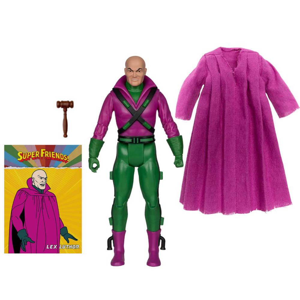 DC Comics - Super Friends - Judge Luthor Retro Figure - Packshot 6