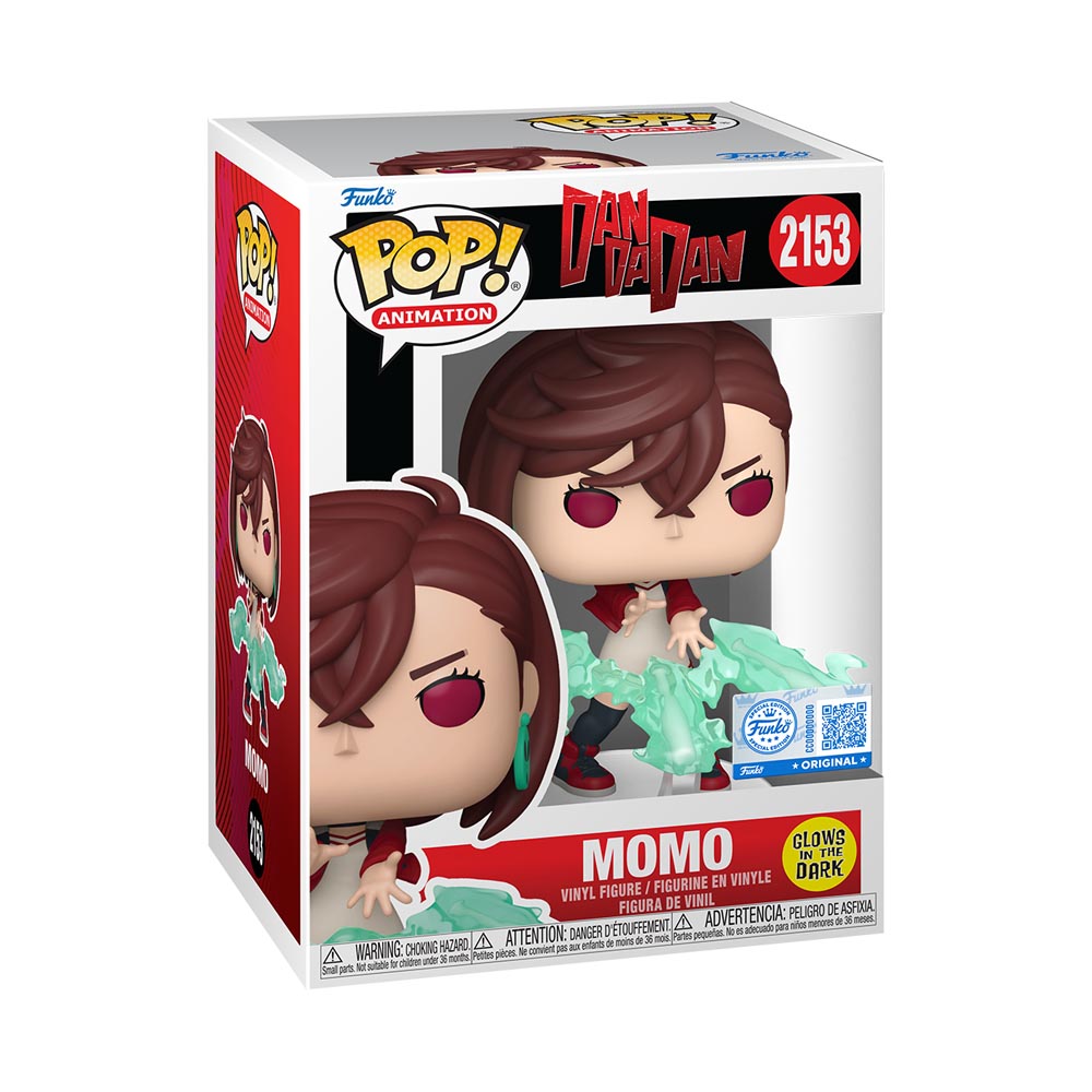 Dan Da Dan - Momo (Glow-In-The-Dark) Pop! Vinyl Figure - Packshot 2