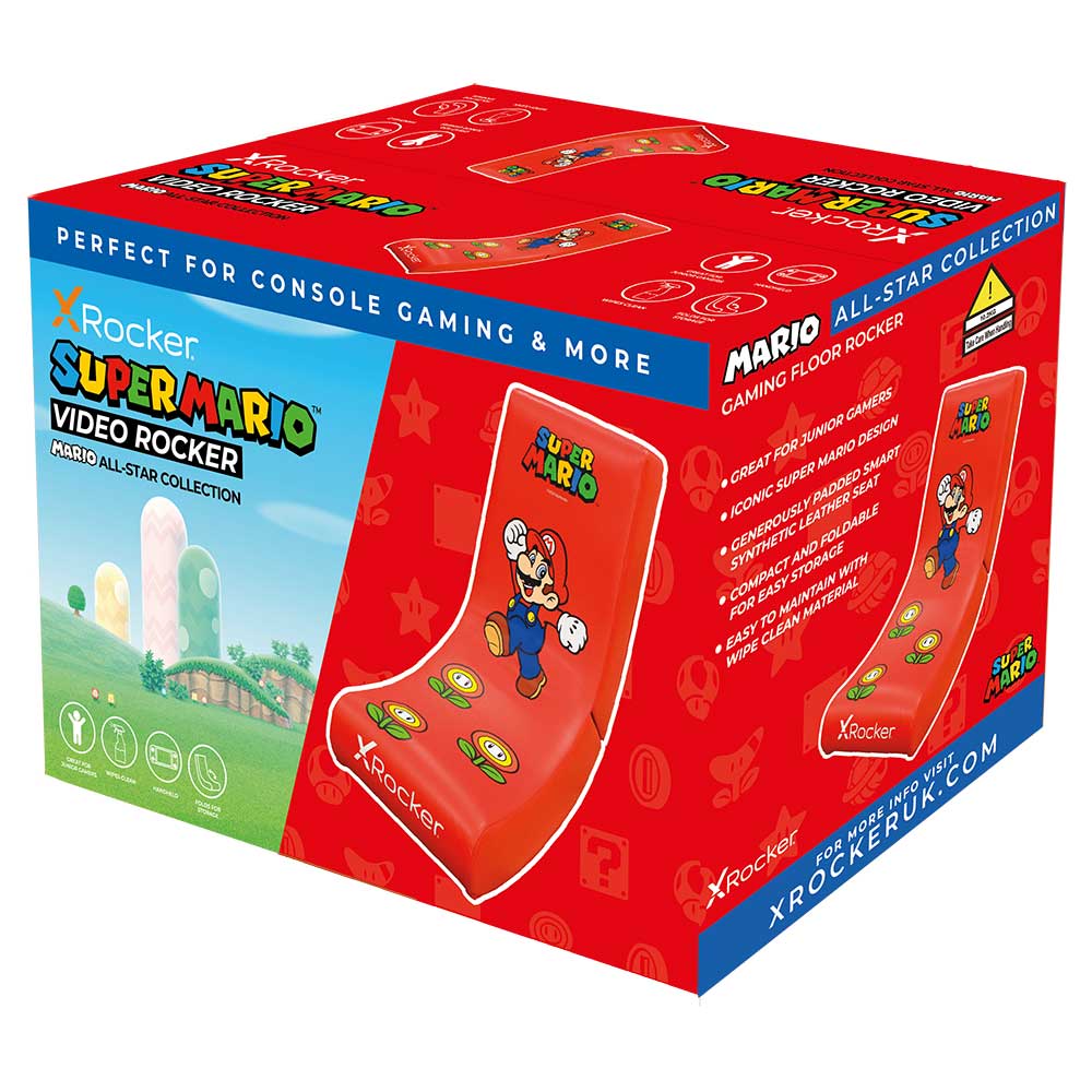 X-Rocker - Nintendo Video Rockers - All Star Mario - Packshot 5