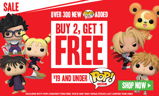 Buy 2 Get 1 Free $19 & Under Pop! Vinyl