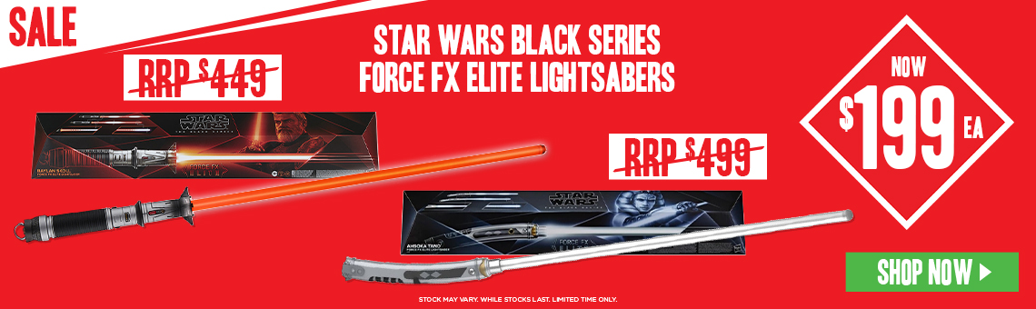 MYS Star Wars The Black Series Lightsabers