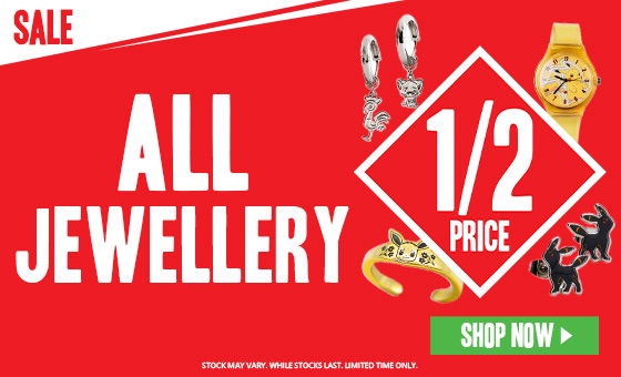 All Jewellery Half Price