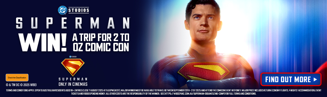 Win a trip for 2 to Oz Comic Con