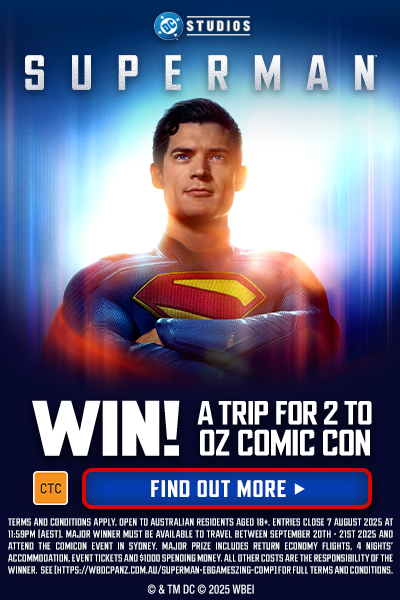 Win a trip for 2 to Oz Comic Con