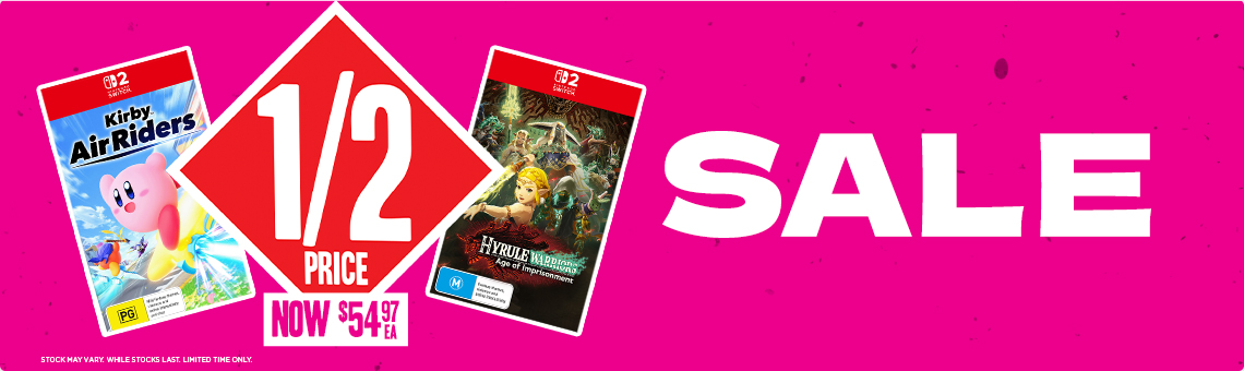 Half Price Nintendo Switch 2 Games - EB Games Australia