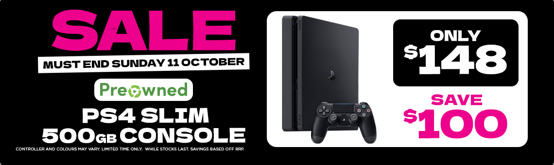 Sale PS4 Slim 500GB Console! - EB Games Australia