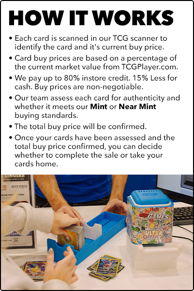 How it Works - Sell Your TCG Singles - EB Games Australia