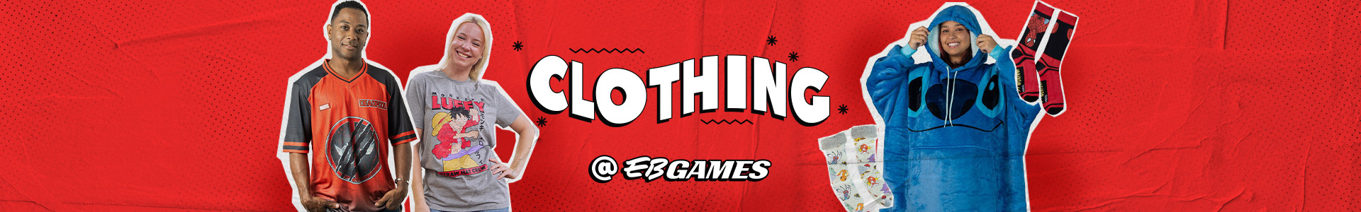 Eb Collection Cloth Clothing - EB Games Australia