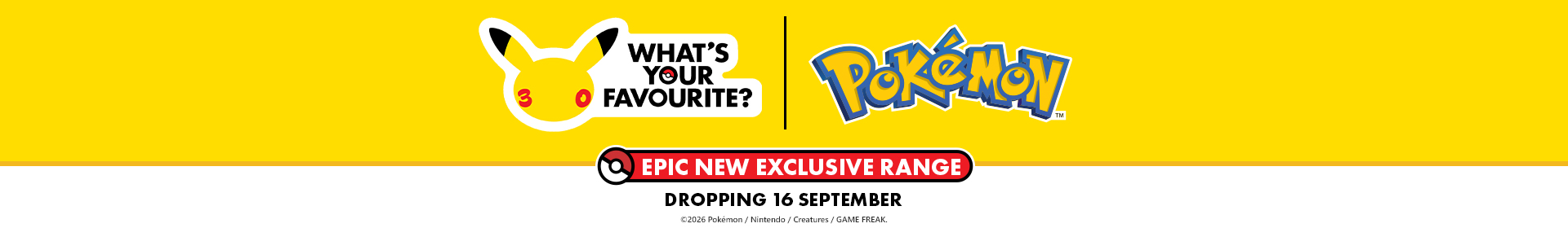 What's Your Favourite - Pokemon - EB Games Australia