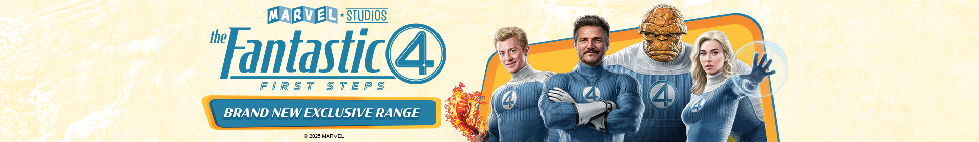 Fantastic Four: First Steps Brand New Exclusive Range