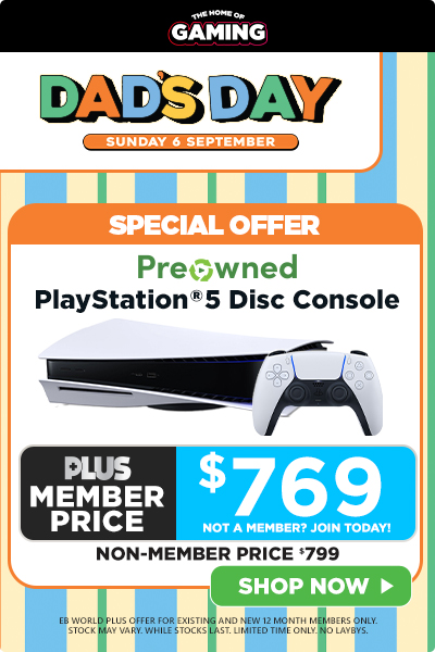 Fathers Day PlayStation 5 Promotion - EB Games Australia