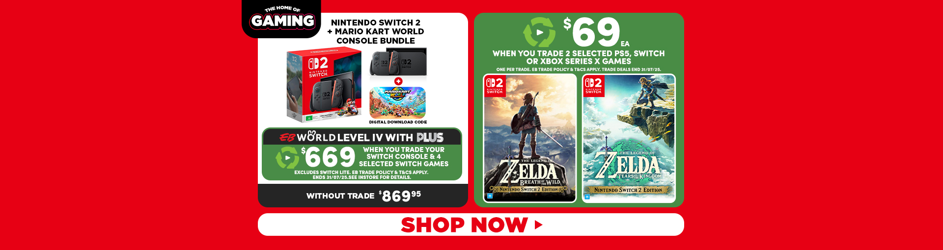 Nintendo Switch 2 Out Now