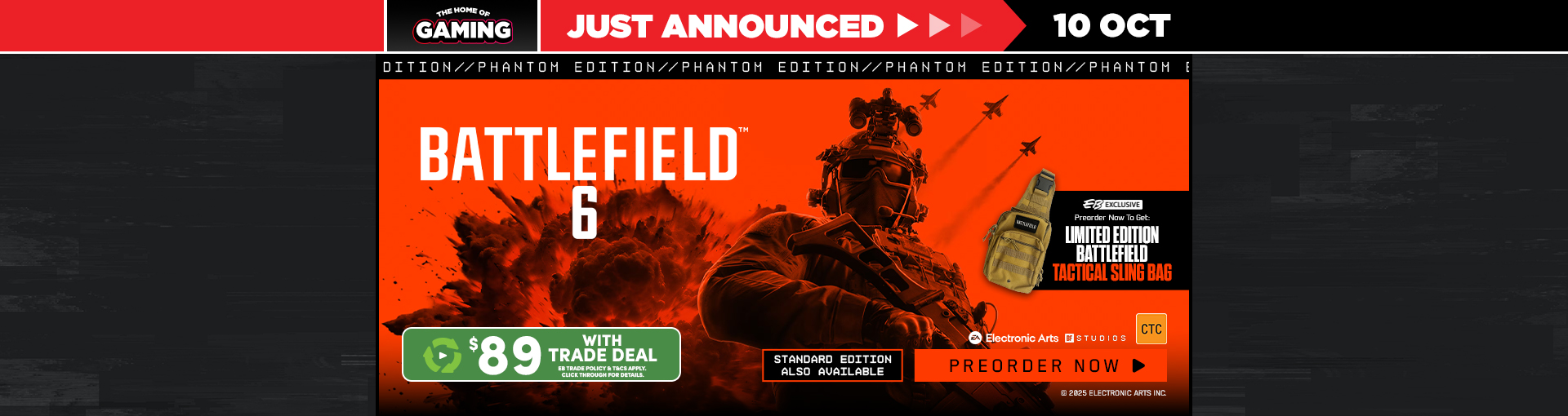 OA Battlefield 6 Preorder