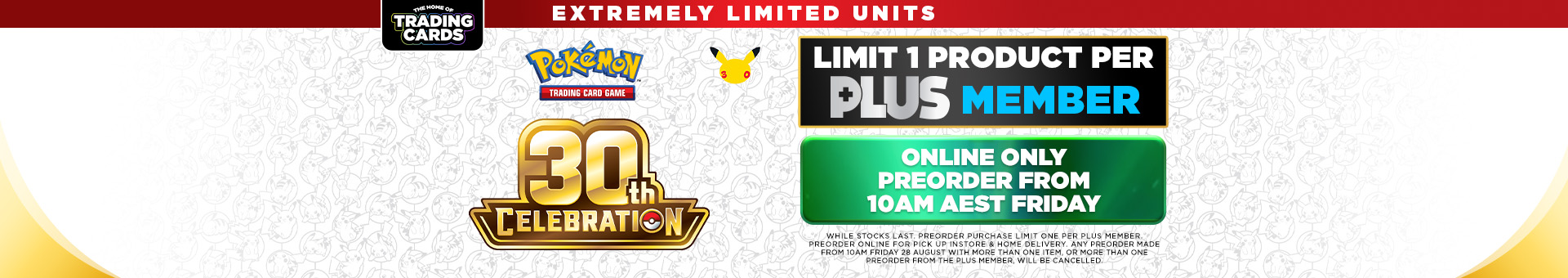 Pokemon TCG 30th Celebration - EB Games Australia