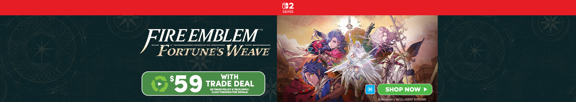 Fire Emblem: Fortune's Weave - Out Now! - EB Games Australia