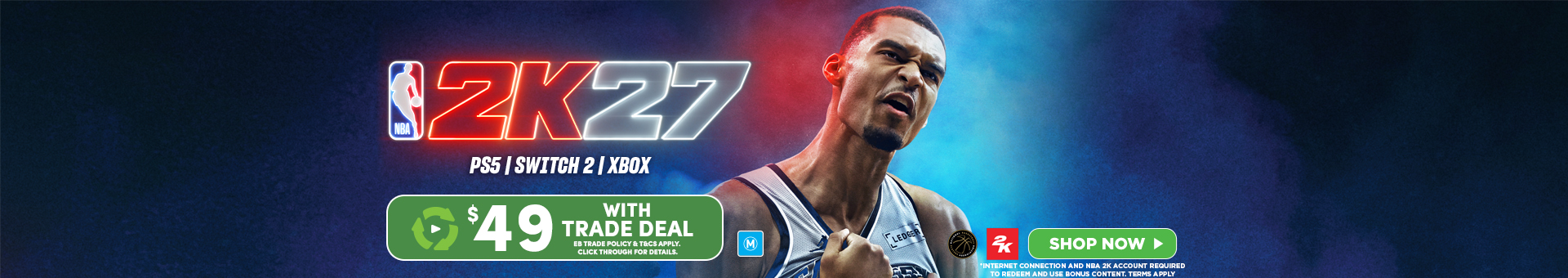NBA 2K27 - Out Now! - EB Games Australia