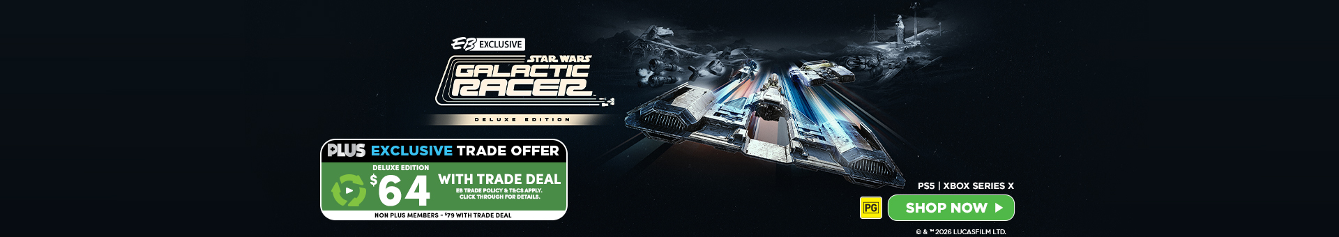 Star Wars: Galactic Racer Shop Now - EB Games Australia
