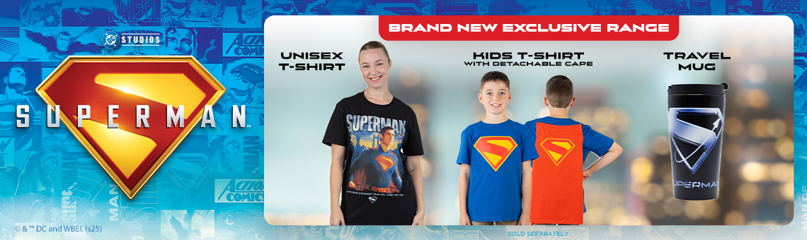 Superman Brand New Range
