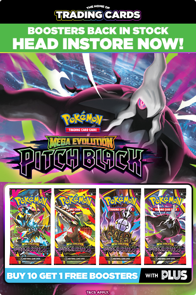 Walk in Stock Available - Pokemon TCG - Pitch Black - EB Games Australia