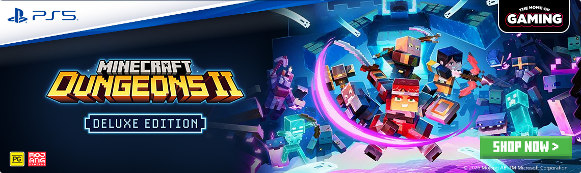EB Games Australia - Minecraft Dungeons PS5 Out Now