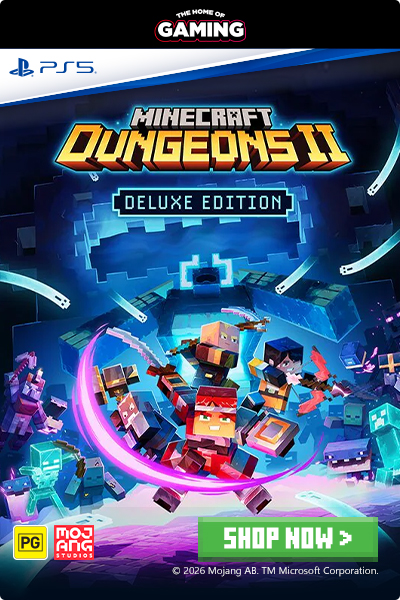 EB Games Australia - Minecraft Dungeons PS5 Out Now
