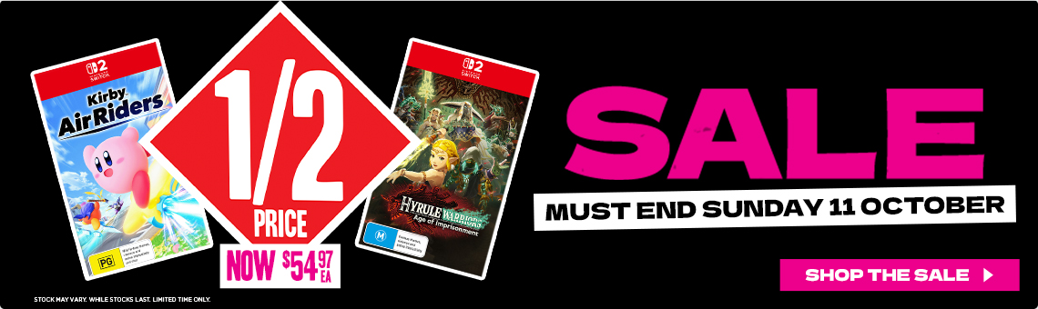 Half Price Nintendo Switch 2 Games - EB Games Australia