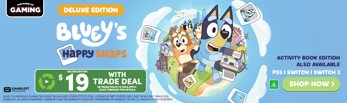 Bluey's Happy Snaps - Out Now - EB Games Australia