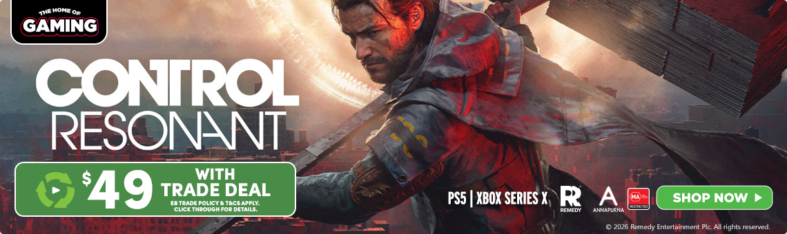 CONTROL Resonant - Out Now - EB Games Australia